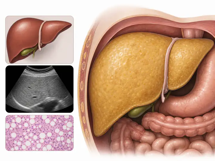 Hepatic steatosis grading