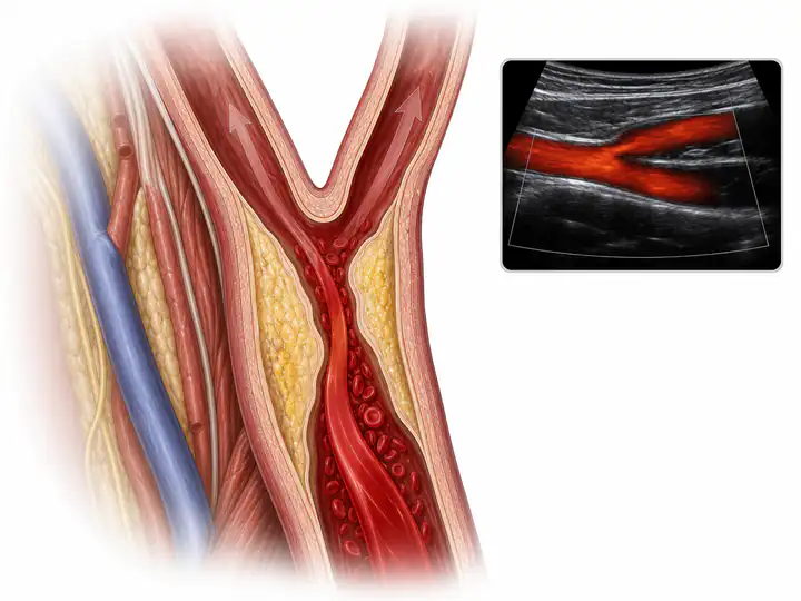 Carotid stenosis NASCET
