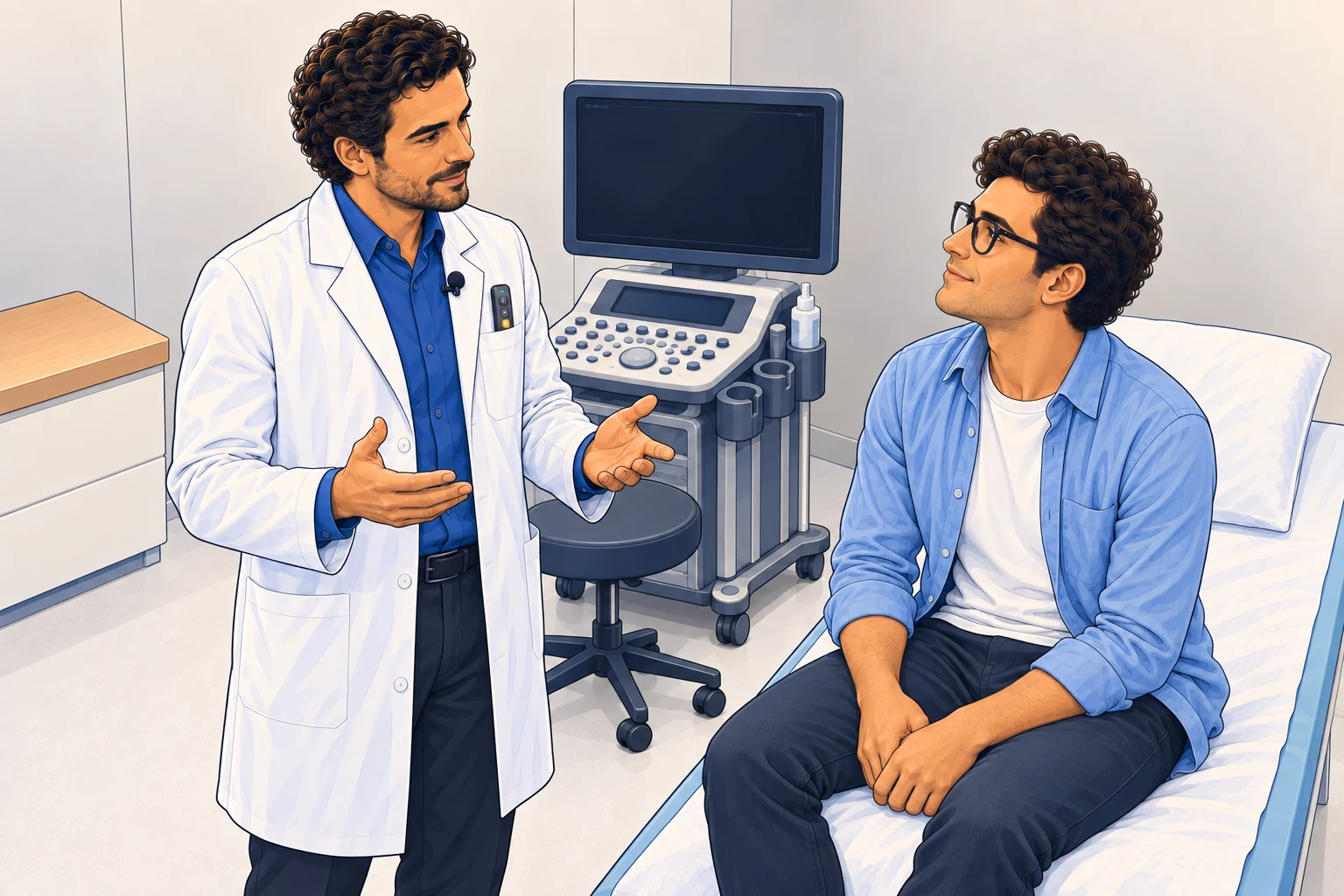 Sprechen Sie mit Ihrem Patienten